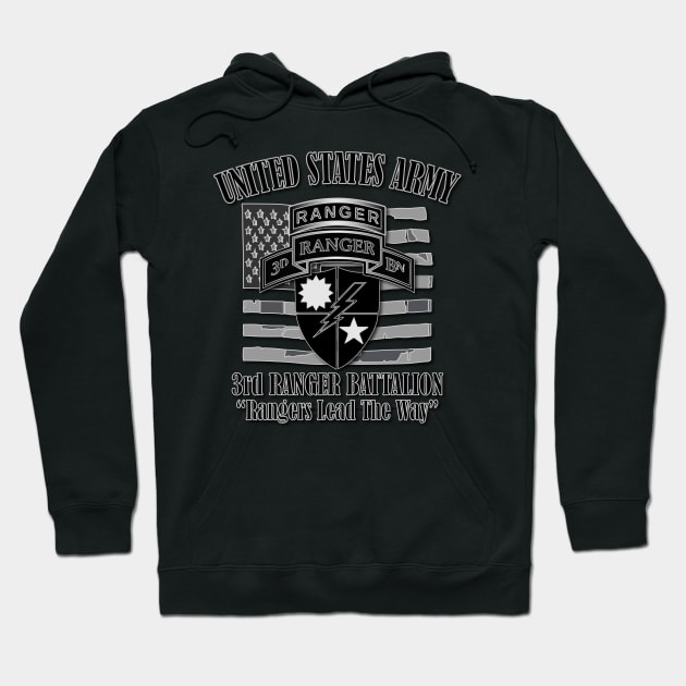3rd Ranger Battalion Hoodie by Relaxed Lifestyle Products